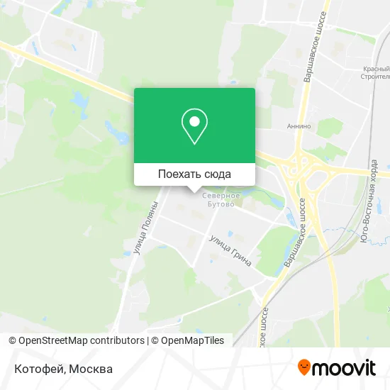 Карта Котофей