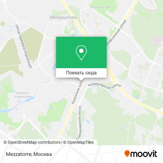 Карта Mezzatorre