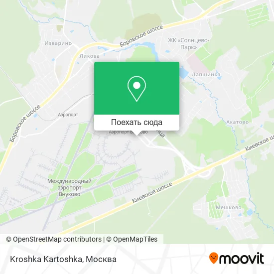 Карта Kroshka Kartoshka