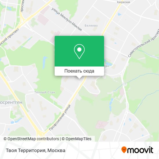 Карта Твоя Территория
