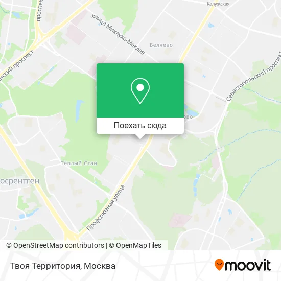 Карта Твоя Территория