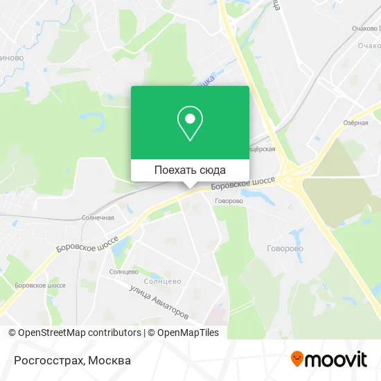 Карта Росгосстрах