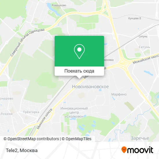 Карта Tele2