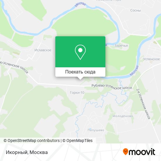 Карта Икорный