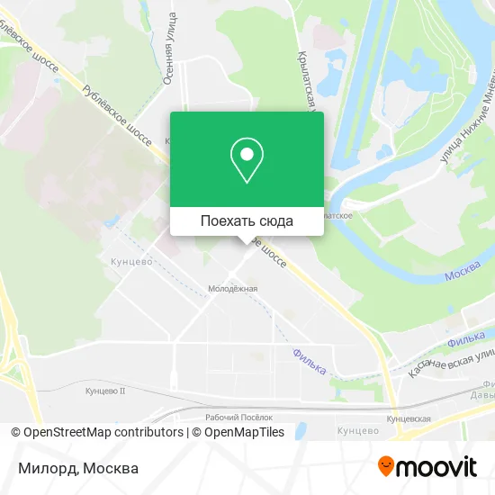Карта Милорд