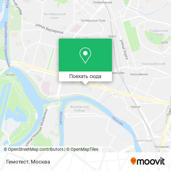 Карта Гемотест