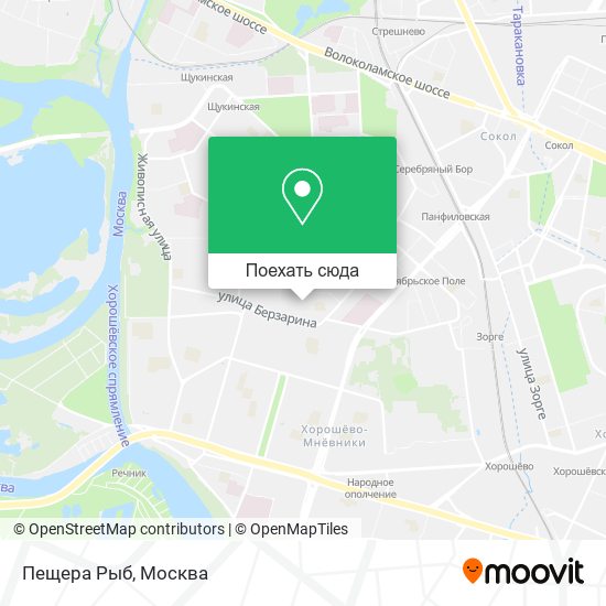 Карта Пещера Рыб