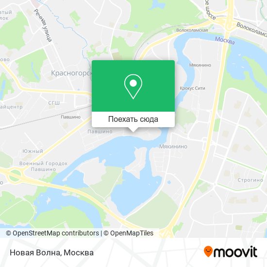 Карта Новая Волна