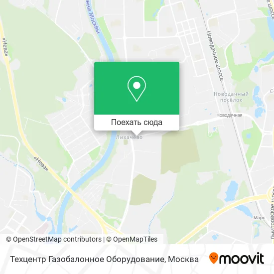 Карта Техцентр Газобалонное Оборудование