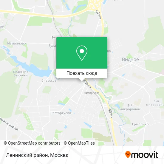 Карта Ленинский район