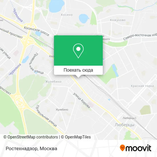 Карта Ростехнадзор