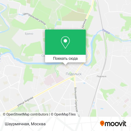 Карта Шаурмячная