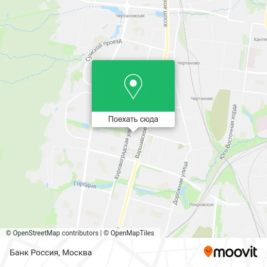 Карта Банк Россия