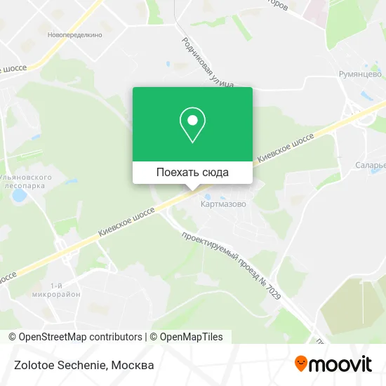 Карта Zolotoe Sechenie