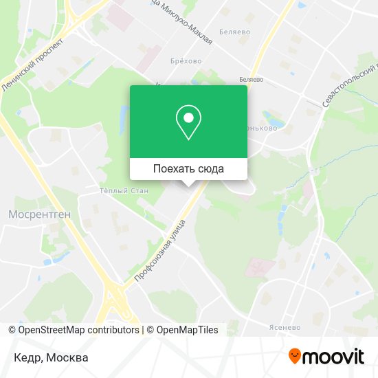 Карта Кедр