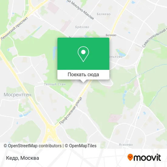 Карта Кедр