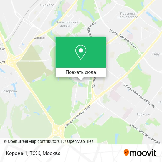Карта Корона-1, ТСЖ