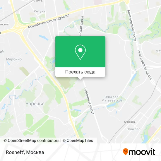 Карта Rosneft'