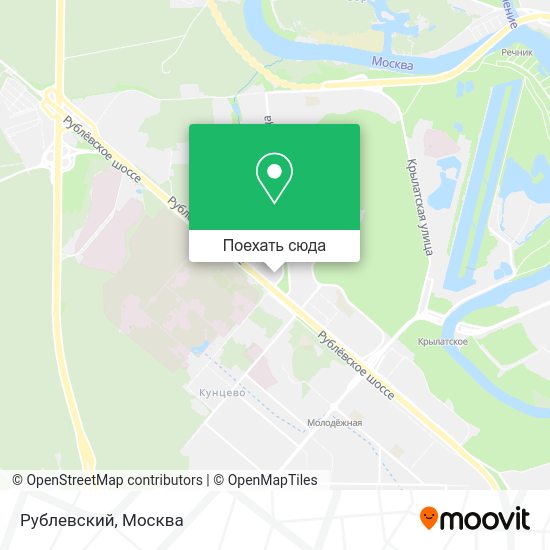 Карта Рублевский