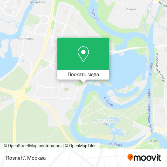 Карта Rosneft'