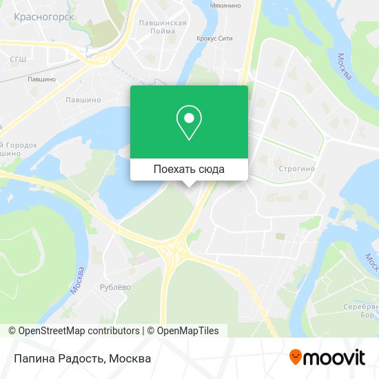 Карта Папина Радость