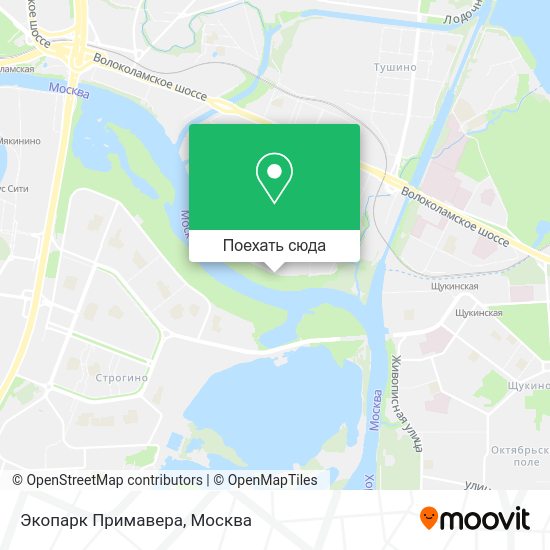 Карта Экопарк Примавера