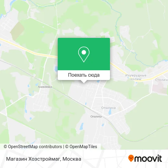 Карта Магазин Хозстроймаг