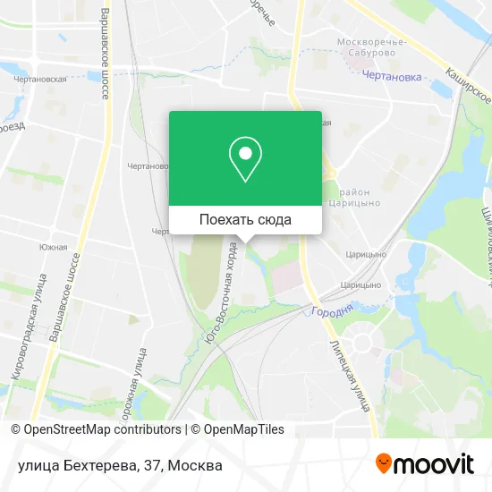 Карта улица Бехтерева, 37