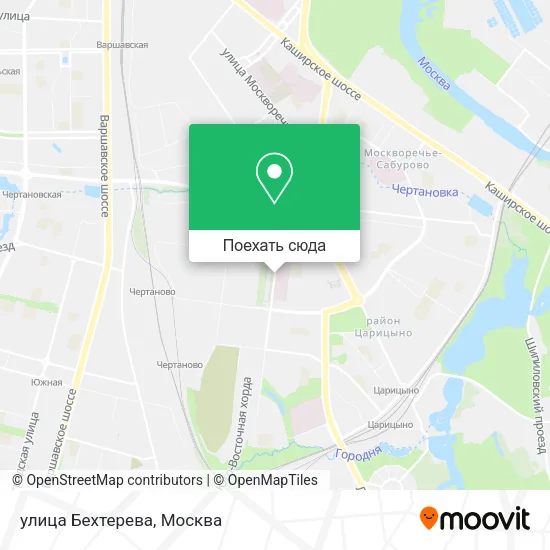 Карта улица Бехтерева