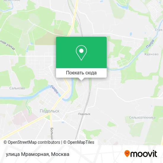 Карта улица Мраморная