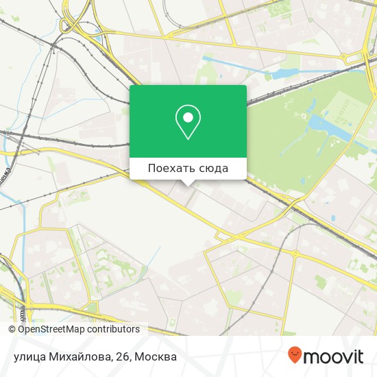 Карта улица Михайлова, 26