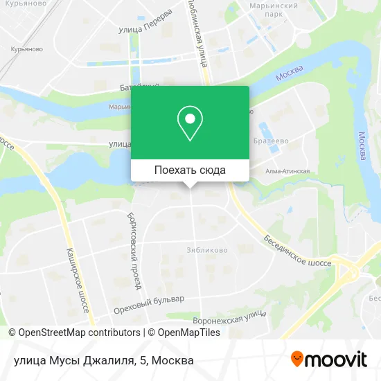Карта улица Мусы Джалиля, 5