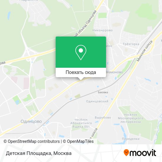 Карта Детская Площадка