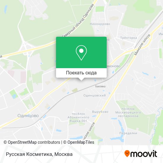 Карта Русская Косметика