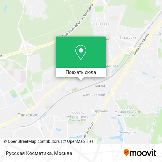 Карта Русская Косметика