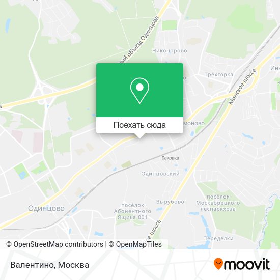 Карта Валентино