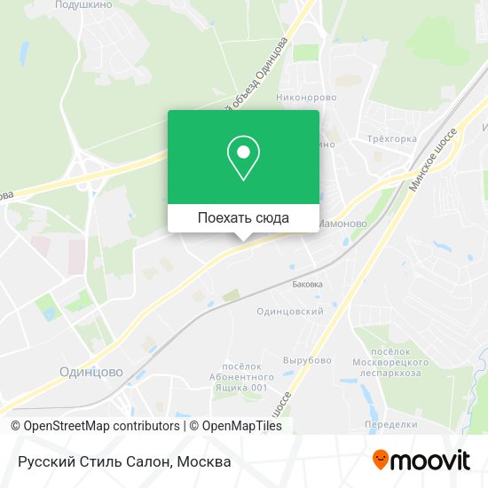 Карта Русский Стиль Салон