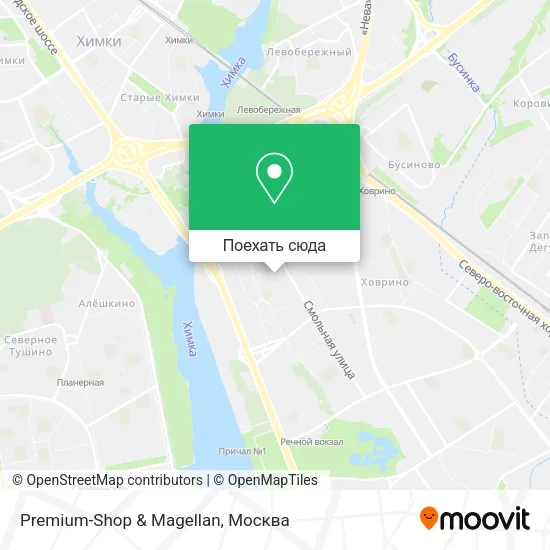 Карта Premium-Shop & Magellan