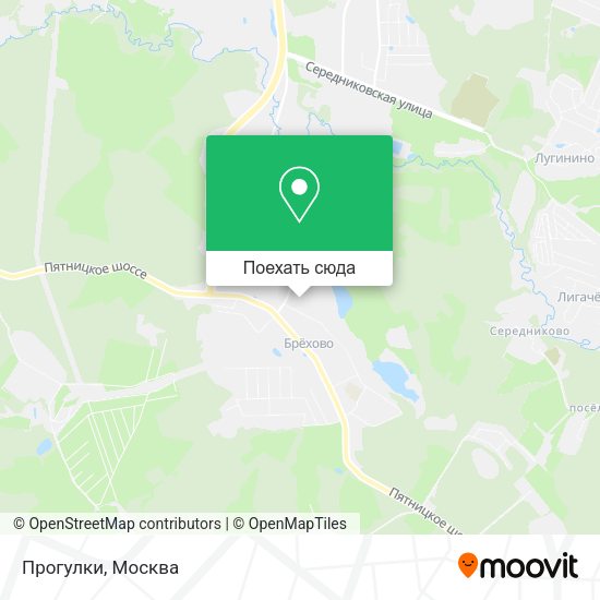 Карта Прогулки
