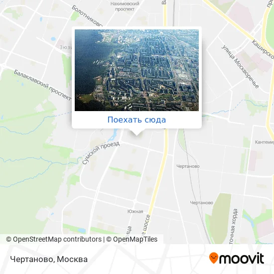 Карта Чертаново