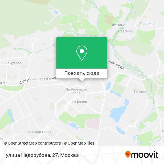 Карта улица Недорубова, 27