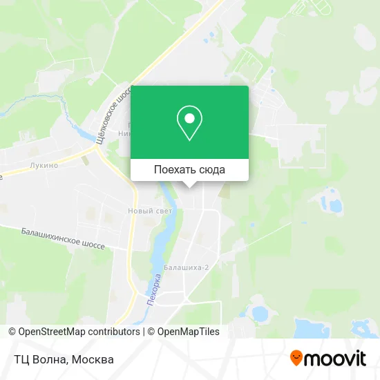 Карта ТЦ Волна