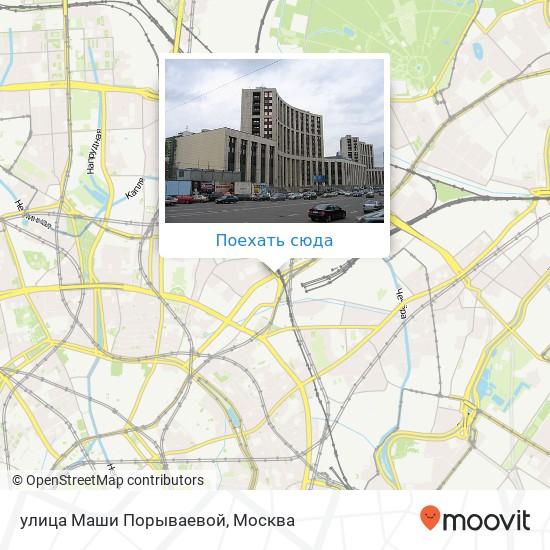 Карта улица Маши Порываевой