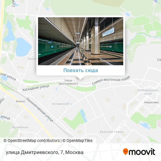 Карта улица Дмитриевского, 7