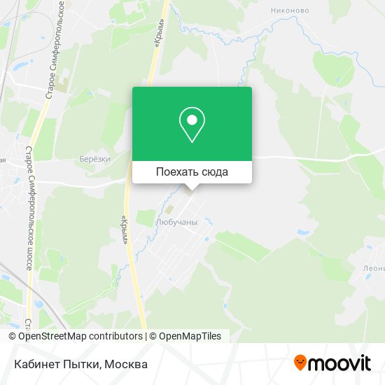 Карта Кабинет Пытки