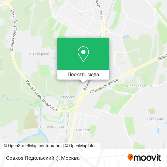 Карта Совхоз Подольский :)