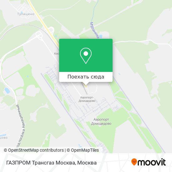 Карта ГАЗПРОМ Трансгаз Москва