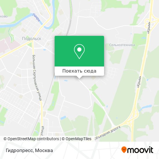 Карта Гидропресс