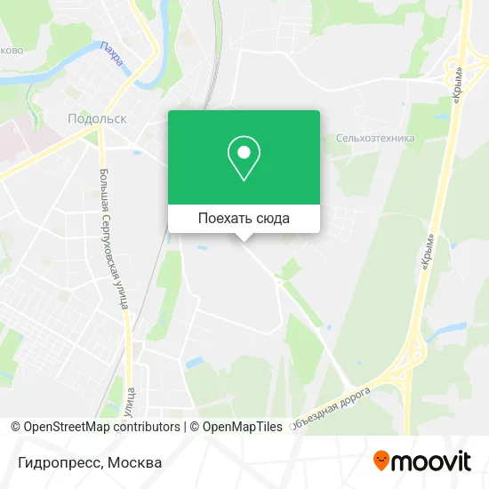 Карта Гидропресс