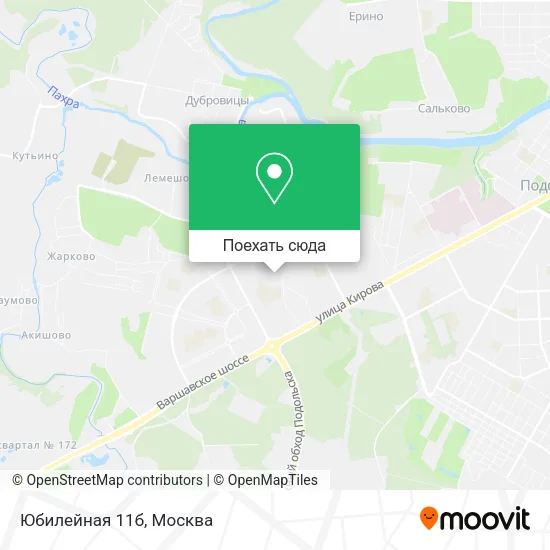 Карта Юбилейная 11б